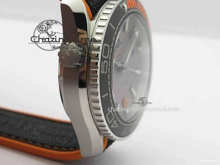0206 UrbanStyle Planet Ocean 2016 43.5mm SS OM 1:1 Best Edition Gray Dial On Black Nylon Strap A 8168